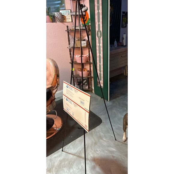 Quartet Instant Display Easel Black Portable Lightweight Adjustable Height - Picture 4 of 4